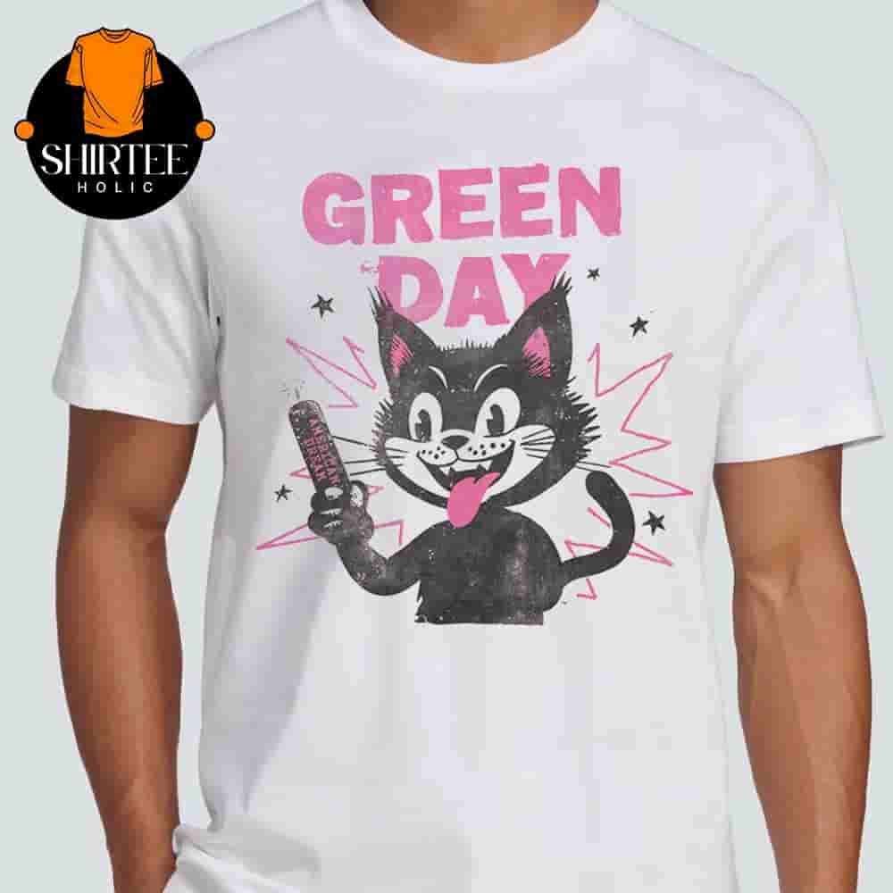 Green Day Deluxe Edition Of Saviors Album Merch Dynamite Tee Limited Classic T-Shirt Green Day Deluxe Edition Of Saviors Album Merch Dynamite Tee Limited Classic T-Shirt