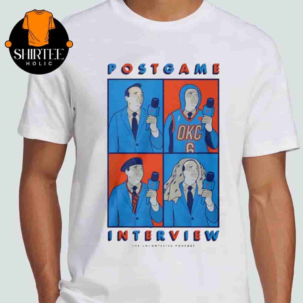 Jalen Williams Warm Up Tee Postgame Interview In Game 3 OKC Thunders Versus Memphis Grizzlies NBA Playoffs 2024-25 Classic T-Shirt Jalen Williams Warm Up Tee Postgame Interview In Game 3 OKC Thunders Versus Memphis Grizzlies NBA Playoffs 2024-25 Classic T-Shirt