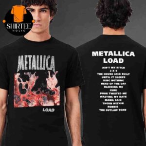Metallica Load Remastered Release On June 13th Load Tracklist Tee Two Sides Classic T-Shirt
