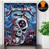 Metallica M72 North America Tour 2025 Event Pop Up Poster At Nissan Stadium Nashville TN On May 1st 2025 Wall Decor Poster Canvas