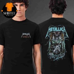Metallica The Unforgiven Pinball Art Tee Merchandise Limited Two Sides Classic T-Shirt