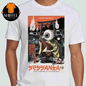 Sessanta V2.0 Japan Style Poster For Show With Puscifer Primus A Perfect Circle At Isleta Amphitheater On April 27th 2025 Classic T-Shirt