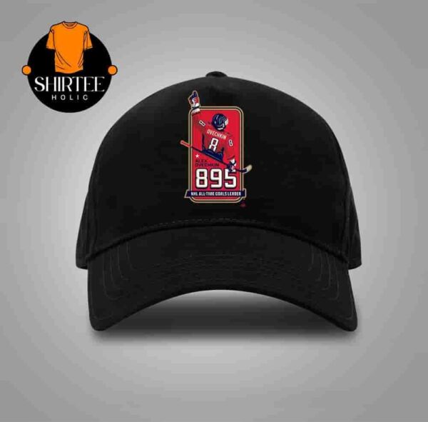 Washington Capitals Alexander Ovechkin NHL All-Time Leading Goal Scorer Locker Room Classic Hat Cap Snapback