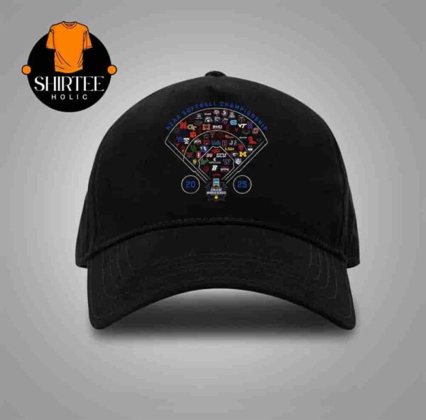 2025 NCAA Softball Women’s College World Series Oklahoma City Logo Full Team Snapback Classic Hat Cap