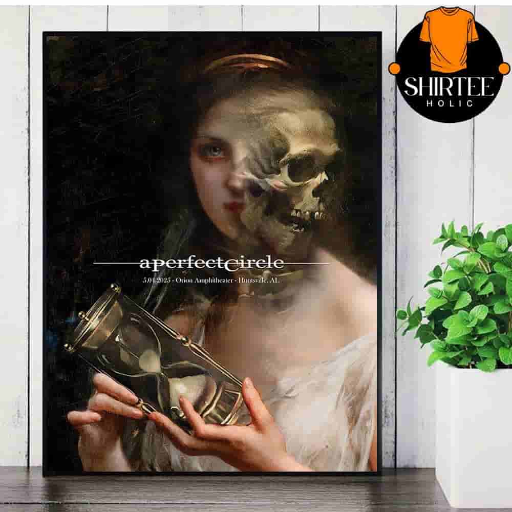 A Perfect Circle Artwork Poster Sessanta Live At Orion Amphitheater Huntsville AL On May 4th 2025 Wall Decor Poster Canvas A Perfect Circle Artwork Poster Sessanta Live At Orion Amphitheater Huntsville AL On May 4th 2025 Wall Decor Poster Canvas