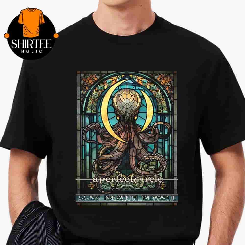 A Perfect Circle Event Poster Sessanta At Hard Rock Live Hollywood FL On May 6th 2025 Classic T-Shirt A Perfect Circle Event Poster Sessanta At Hard Rock Live Hollywood FL On May 6th 2025 Classic T-Shirt