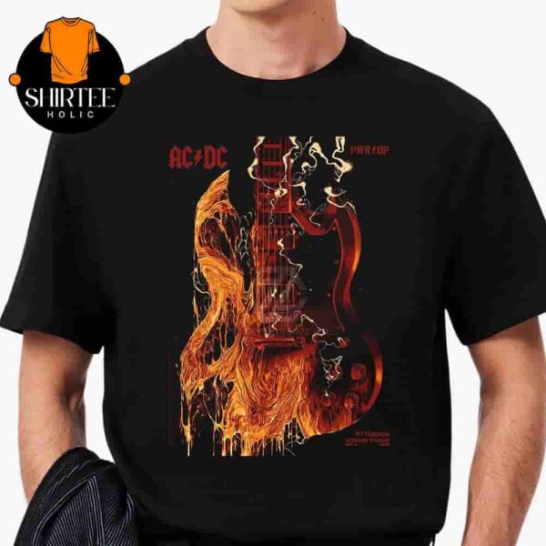 AC DC Power Up Tour 2025 Event Poster At Acrisure Stadium Pittsburgh On May 8th 2025 Classic T-Shirt