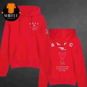 Arsenal Women FC UEFA Women’s Champions League Winners Hoodie Merch Limited Classic T-Shirt
