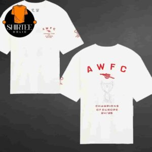 Arsenal Women FC UEFA Women’s Champions League Winners Tee Merch Limited Classic T-Shirt