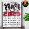 Kansas City Chiefs Versus Los Angeles Chargers In NFL Sao Paulo Game On Friday September 5th 2025 Wall Decor Poster Canvas