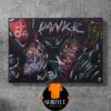 Guns N Roses World Tour 2025 Artwork Poster At Bangkok TH On May 13th 2025 Wall Decor Poster Canvas