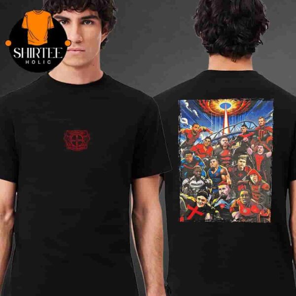 Bayer 04 Leverkusen Superheros Tee Merchandise Limited Two Sides Classic T-Shirt