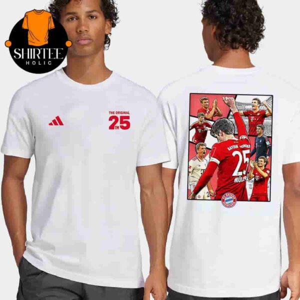Bayern Muchen Addidas The Original Tribute Thomas Muller Lengende Tee Classic T-Shirt