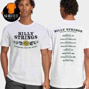 Billy Strings Spring Tour 2025 Merch Date And Places List Tee Two Sides Classic T-Shirt