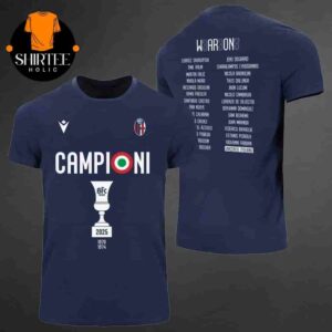 Bologna Celebrativa Coppa Italia Campioni Copa Italia Champions 2025 Two Sides Classic T-Shirt