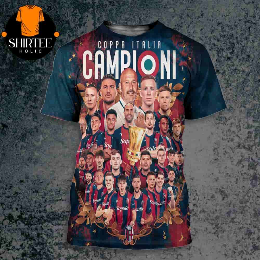 Bologna FC 1909 Coppa Italia Campioni Bologna Ha Vinto Copa Italia Champions 2025 All Over Print Shirt Bologna FC 1909 Coppa Italia Campioni Bologna Ha Vinto Copa Italia Champions 2025 All Over Print Shirt
