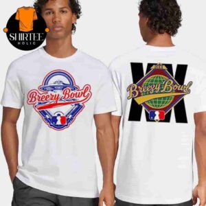 Chris Brown BreezyBowl XX Stadium World Tour 2025 Merch MLB Style Tee Two Sides Classic T-Shirt