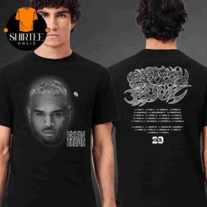 Chris Brown Tour Merch For BreezyBowl XX Graphics Dates And Places List Tee Two Sides Classic T-Shirt