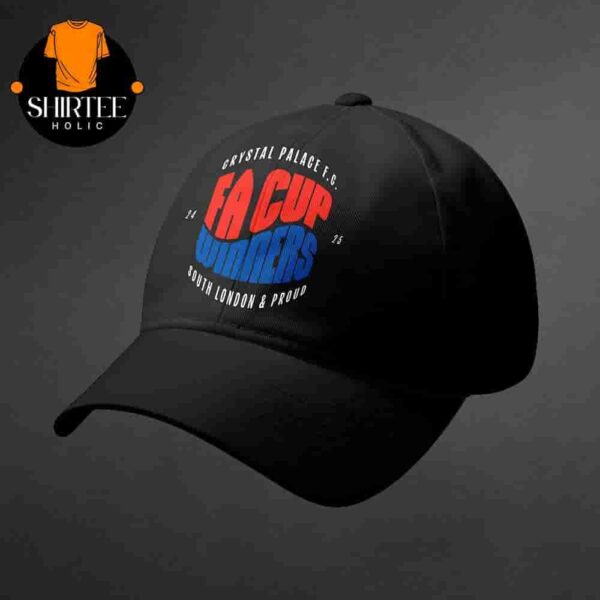 Cyrstal Palace FC Emirates FA Cup Winners Cap Merchanidse Limited Classic Hat Cap Snapback