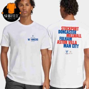 Cyrstal Palace FC Emirates FA Cup Winners Route Tee Merchandise Limited Two Sides Classic T-Shirt