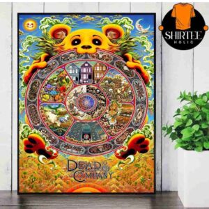 Dead And Company Artwork Poster For Their Shows At The Sphere Las Vegas On May 9-10-11 2025 Wall Decor Poster Canvas
