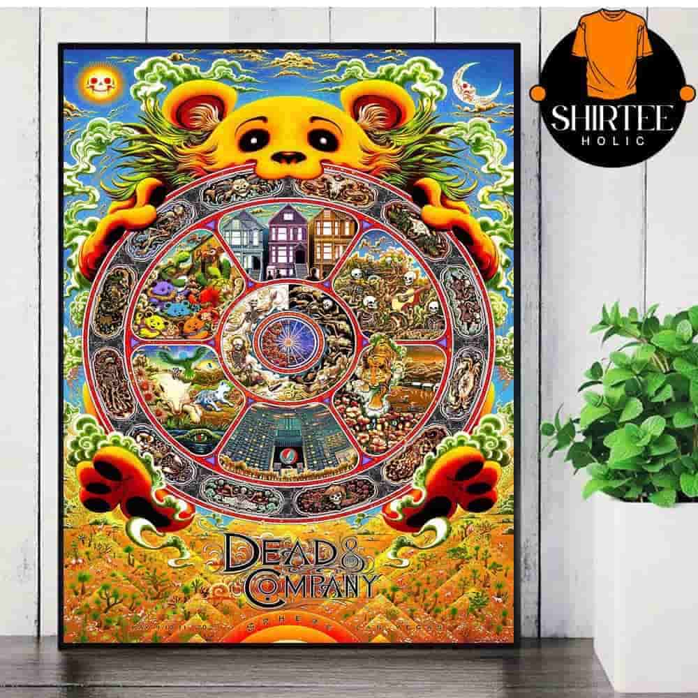 Dead And Company Artwork Poster For Their Shows At The Sphere Las Vegas On May 9-10-11 2025 Wall Decor Poster Canvas Dead And Company Artwork Poster For Their Shows At The Sphere Las Vegas On May 9-10-11 2025 Wall Decor Poster Canvas