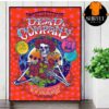 Dead And Company Event Poster At The Sphere Las Vegas Nevada On May 10th 2025 Wall Decor Poster Canvas