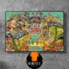 Punch Brother Event Poster At The Caverns Stage Grundy County Tennessee On May 17th 2025 Wall Decor Poster Canvas