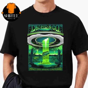 Dead And Company Event Poster At The Sphere Las Vegas Nevada On May 17th 2025 Classic T-Shirt
