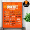 Philadelphia Eagles Versus Kansas City Chiefs Super Bowl LIX Rematch On Week 2 September 14th 2025 Wall Decor Poster Canvas
