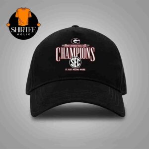 Georgia Bulldogs 2025 SEC Women’s Outdoor Track And Field Champions Classic Hat Cap Snapback