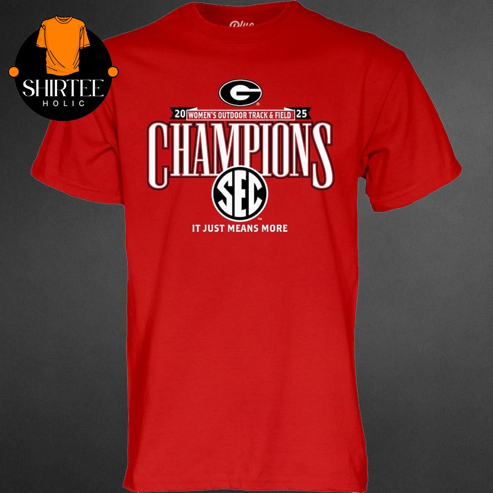Georgia Bulldogs 2025 SEC Women's Outdoor Track And Field Champions Classic T-Shirt Georgia Bulldogs 2025 SEC Women's Outdoor Track And Field Champions Classic T-Shirt