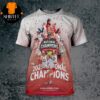 Georgia Bulldogs Are SEC Women’s Track And Field Champions For The Third Time In Program History And The First Time In 19 Years All Over Print Shirt