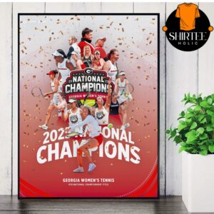 Georgia Bulldogs Are 2025 NCAA D1 Women’s Tennis National Champions Wall Decor Poster Canvas