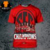 Georgia Bulldogs Are 2025 NCAA D1 Women’s Tennis National Champions All Over Print Shirt