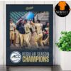 Georgia Tech Yellow Jackets Are 2025 ACC Baseball Regular Season Champions Wall Decor Poster Canvas
