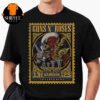 Guns N Roses World Tour 2025 Artwork Poster Black And White Edition At Bangkok TH On May 13th 2025 Classic T-Shirt