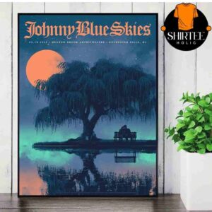 Johnny Blue Skies Event Poster At Meadow Brook Amphitheatre Rogers Center Hills MI On May 10th 2025 Wall Decor Poster Canvas