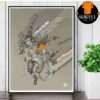 Linkin Park From Zero 2025 Tour Raleigh Poster At Lenovo Center NC On May 8th Wall Decor Poster Canvas