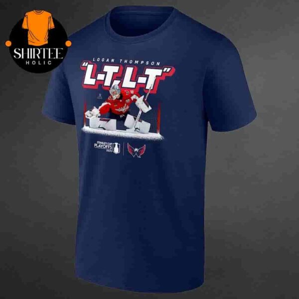 Logan Thompson Washington Capitals 2025 Stanley Cup Playoffs L-T  L-T Micro Moment Classic T-Shirt