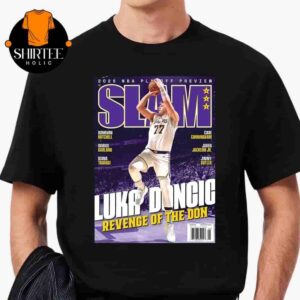 Luka Doncic Los Angeles Lakers On Slam 255 Cover Revenge Of The Don Classic T-Shirt