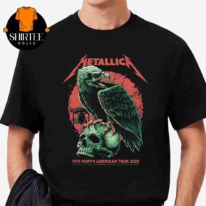 Metallica M72 Philly North American Tour 2025 Event Pop Up Poster At Lincoln Financial Field Philadelphia PA On May 23-25 2025 Classic T-Shirt