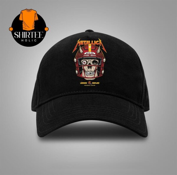 Metallica M72 Landover North American Tour 2025 At Northwest Stadium Maryland On May 28th 2025 Classic Hat Cap Snapback