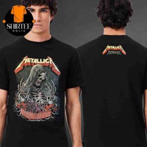 Metallica M72 Landover North American Tour 2025 Venue Tee At Northwest Stadium Maryland On May 28th 2025 Two Sides Classic T-Shirt