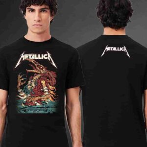 Metallica M72 North America Tour 2025 Event Pop Up Poster At Blacksburg Virginia On May 7th 2025 Two Sides Classic T-Shirt
