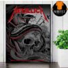 Metallica M72 North American Tour 2025 Event Pop Up Merch Poster At Nashville On April 30th And May 3rd Wall Decor Poster Canvas