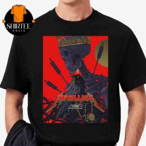 Metallica M72 North America Tour 2025 Sonic Temple Festival Event Poster At Historic Crew Stadium Columbus OH On May 9th 2025 Classic T-Shirt