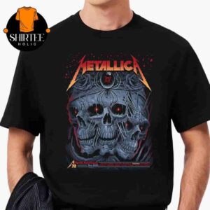 Metallica M72 North American Tour 2025 Event Poster M72 Sonic Temple Festival Pop Up Store At Colombus On May 9th And 11th 2025 Classic T-Shirt