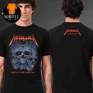Metallica M72 North American Tour 2025 M72 Sonic Temple Festival Pop Up Store At Colombus On May 9th And 11th 2025 Two Sides Classic T-Shirt