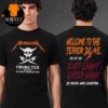 Metallica M72 North American Tour 2025 Merch Event Poster Pop Up At Lane Stadium Blacksburg VA On May 7th Two Sides Classic T-Shirt